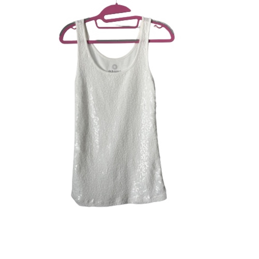 ✱SOLD✱ Bundle of 3 S Gray/White Sleeveless Tank Tops: Color Story Old Navy,  J+B - Picture 10 of 16